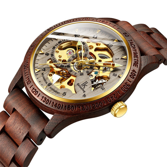 Wooden Mechanical Watch